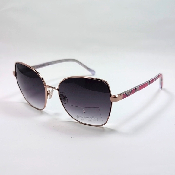 Vera Bradley Sunglasses - Rose Gold and Pink - Picture 1 of 2